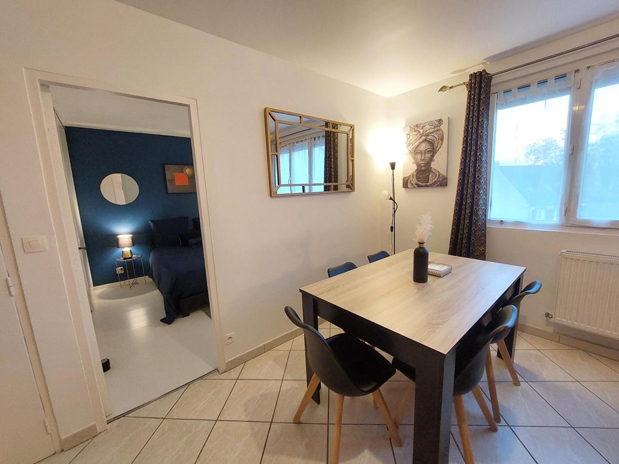 Apartament Le Chic Ethnic Dreux Zewnętrze zdjęcie