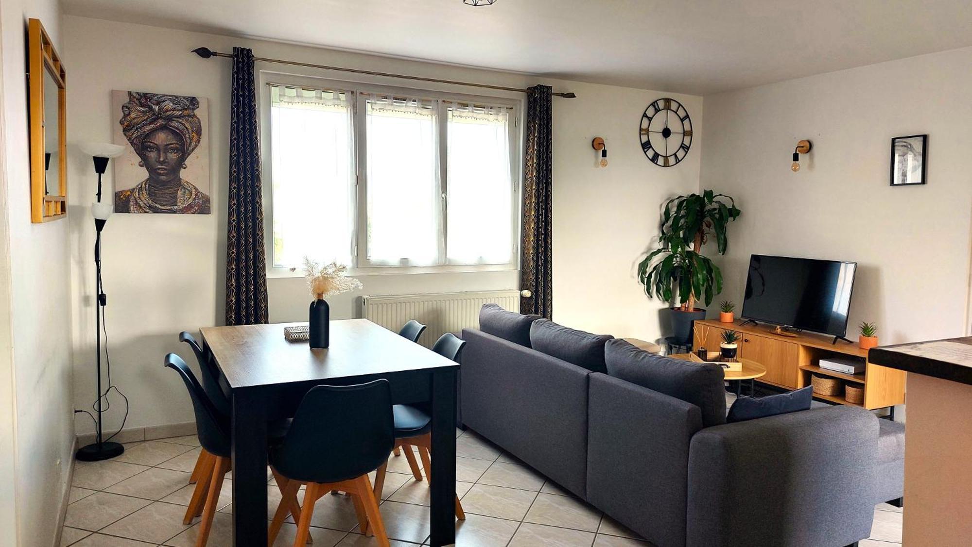 Apartament Le Chic Ethnic Dreux Zewnętrze zdjęcie